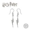 HARRY POTTER - Lightning Bolt - Boucles D'oreilles Critstaux