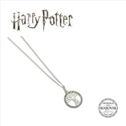 HARRY POTTER - Saule Cogneur - Collier En Argent & Cristal