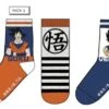 DRAGON BALL - Pack De 3 Chausettes Goku/Vegeta (T27/30)