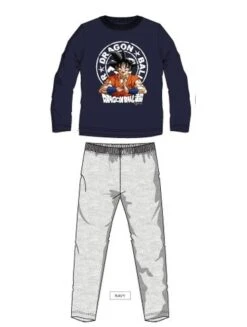 DRAGON BALL - Pyjama Long Enfants Goku Navy/Grey 164cm/14 Ans