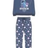 DISNEY- Pyjama Hiver Long Stitch Style Blue (XS)