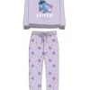 DISNEY- Pyjama Hiver Long Stitch Style Pastel Lilac (XS)