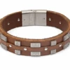 STAR WARS - Bracelet Cuir Inox - Chewbacca