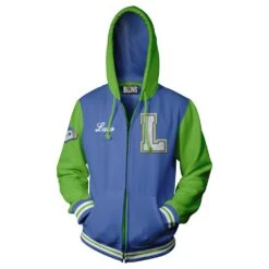 OVERWATCH - Varsity LUCIO Zip-up Hoodies (S)