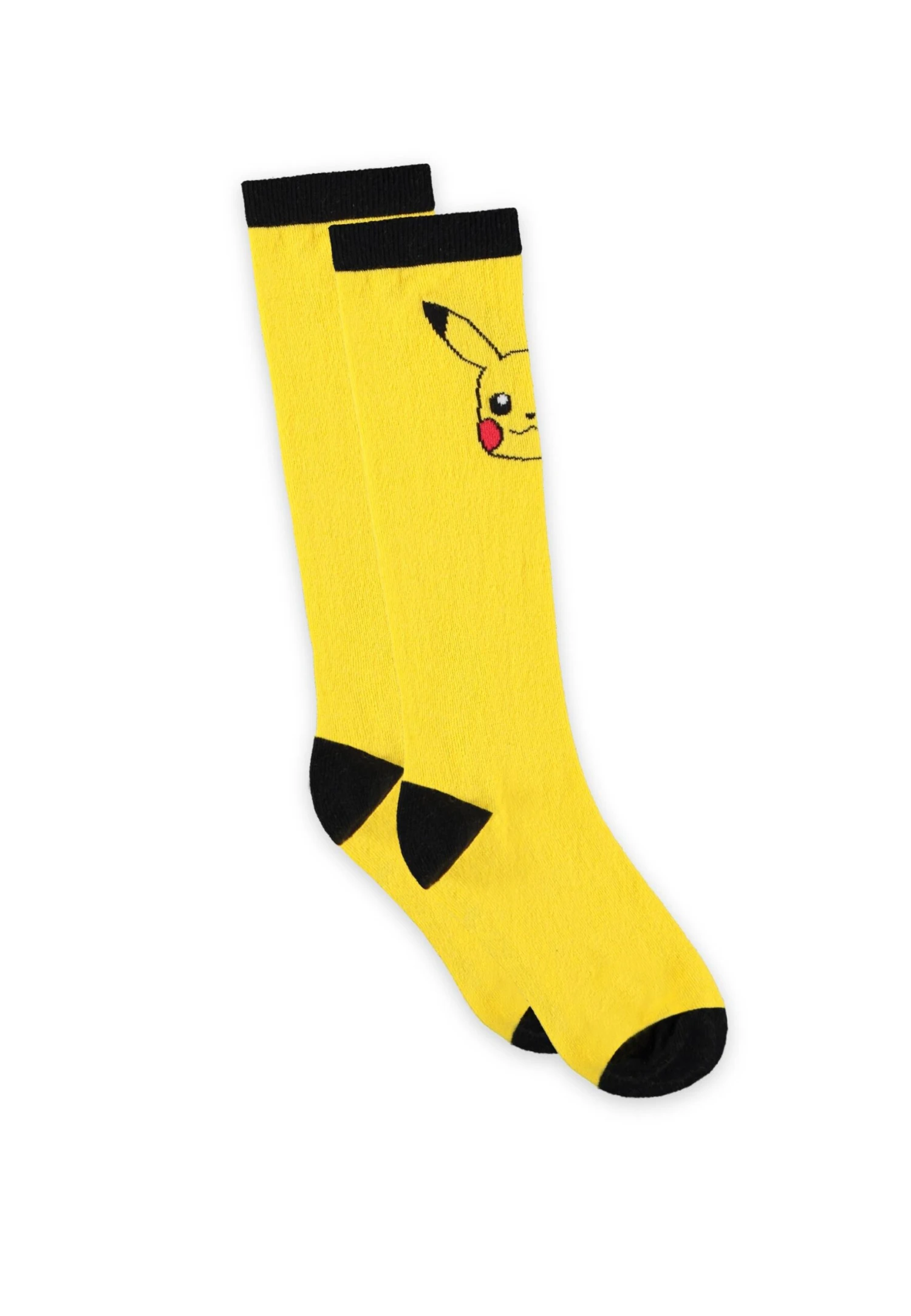 Difuzed POKEMON - Pikachu - Paires De Chaussettes Hautes (T35-T38) 3 Difuzed POKEMON - Pikachu - Paires De Chaussettes Hautes (T35-T38) – Image 3