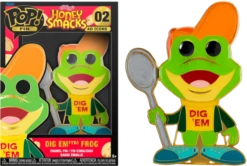 FUNKO AD ICONS - Pop Large Enamel Pin N° 02 - Honey Smacks - Dig Em'Frog
