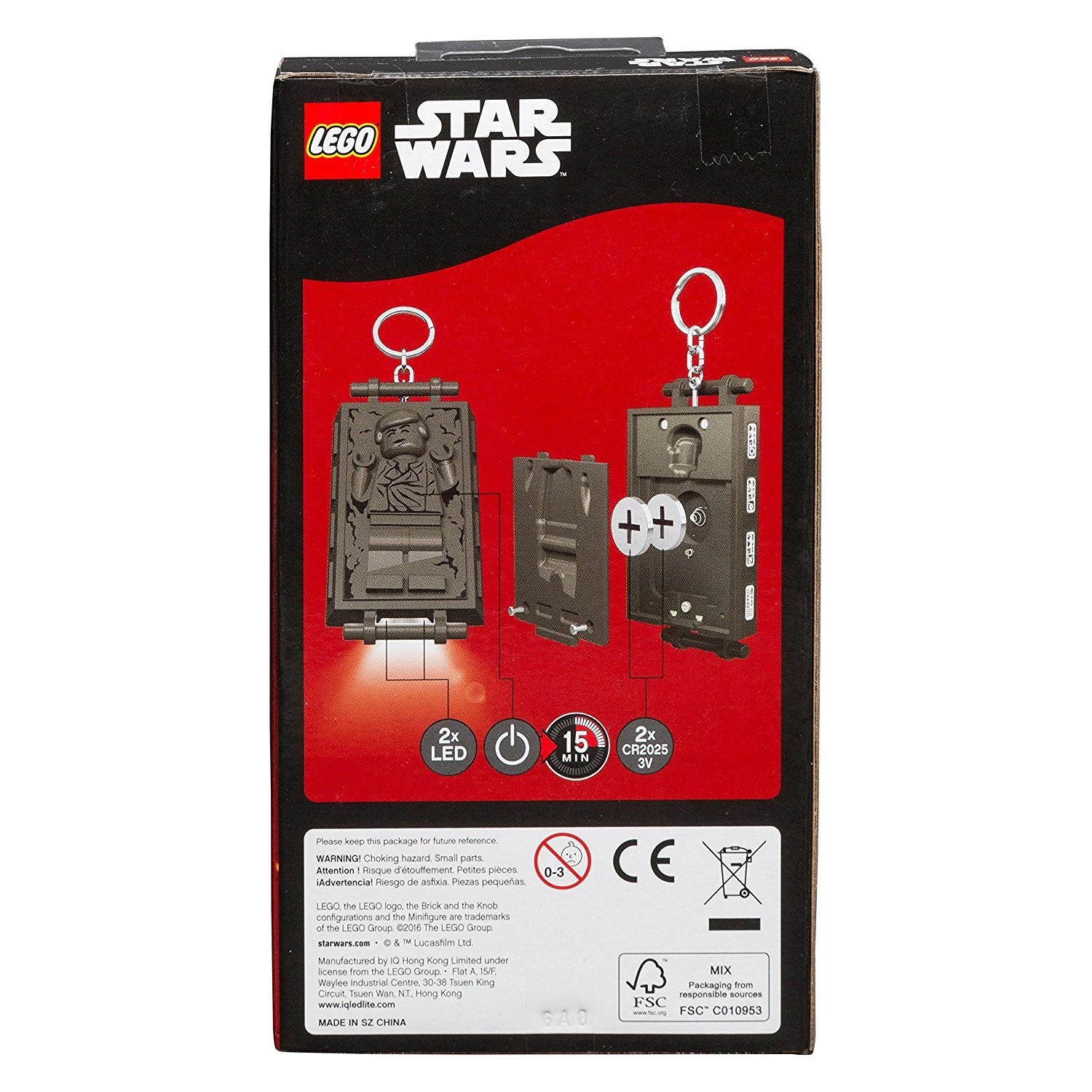 STAR WARS - Lego Han Solo Carbonite Key Light 2 STAR WARS - Lego Han Solo Carbonite Key Light – Image 2