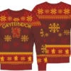 HARRY POTTER - Gryffondor - Pull De Noël Homme (S)