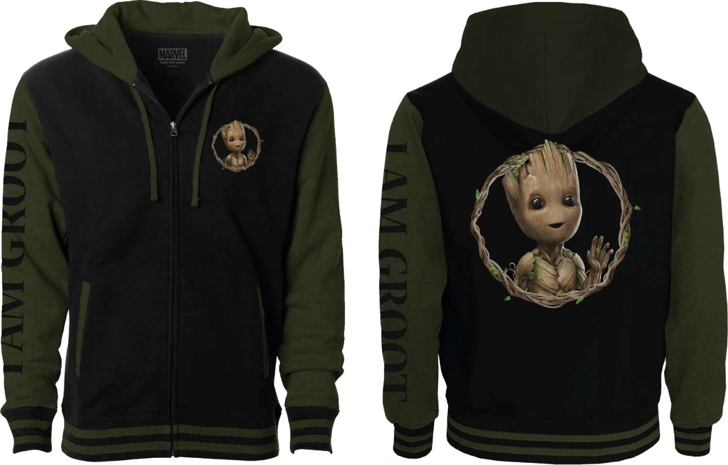 MARVEL - I Am Groot - Blouson Teddy (S) 1 MARVEL - I Am Groot - Blouson Teddy (S)