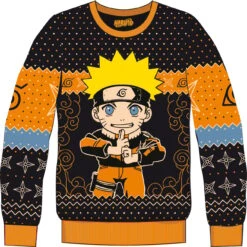 NARUTO - Naruto Chibi - Pull De Noël Enfants (8 Ans)