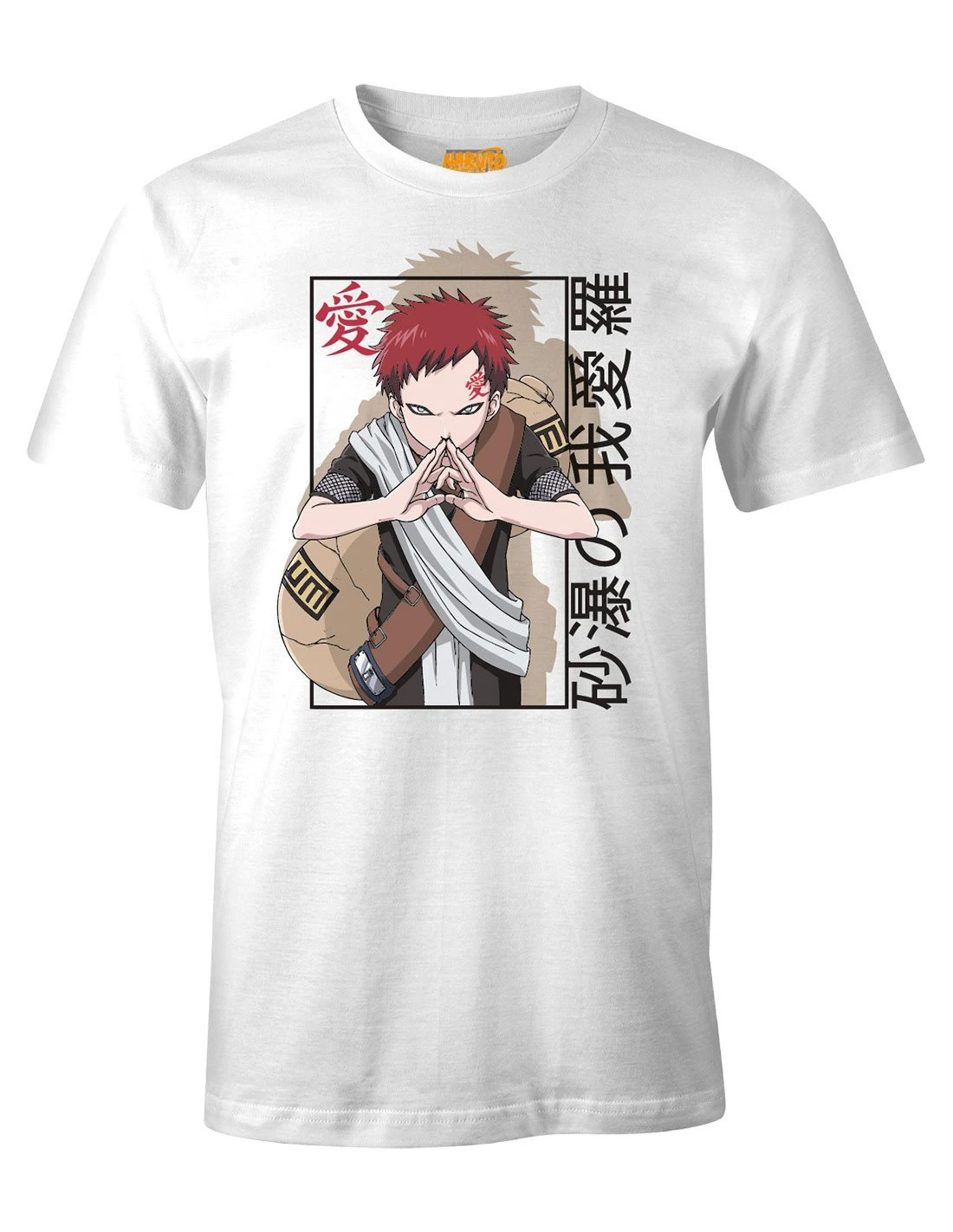 NARUTO - Gaara - T-shirt Homme (L) 1 NARUTO - Gaara - T-shirt Homme (L)