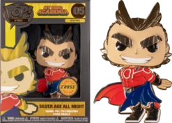 FUNKO MY HERO ACADEMIA - Pop Large Enamel Pin N° 05 - Silver Age All Might