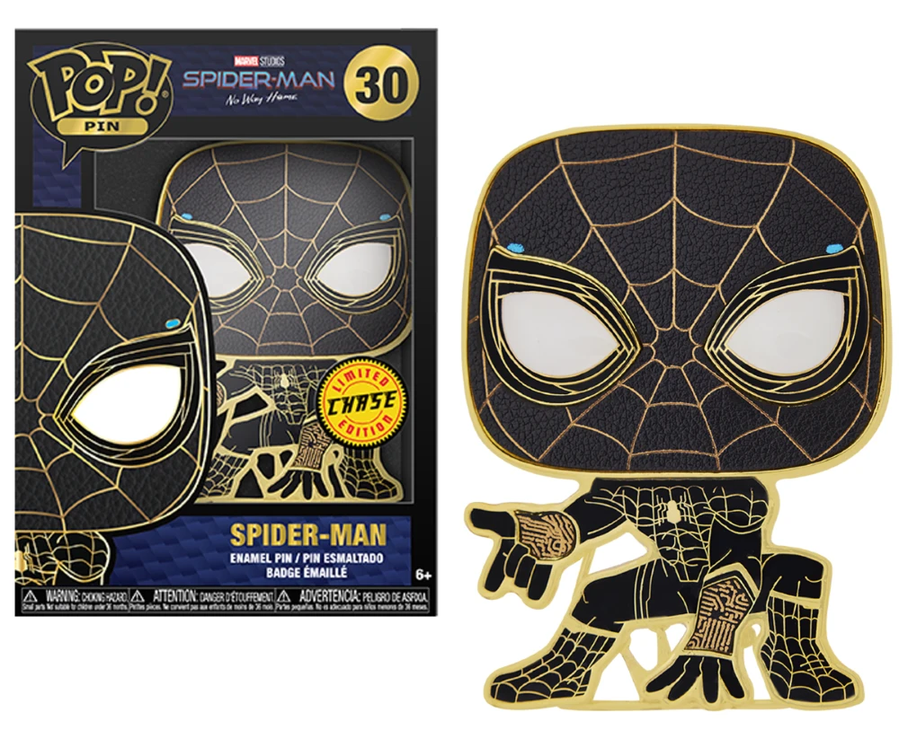 FUNKO SPIDER-MAN - Pop Large Enamel Pin N° 30 - Tom Holland GROUP 2 FUNKO SPIDER-MAN - Pop Large Enamel Pin N° 30 - Tom Holland GROUP – Image 2