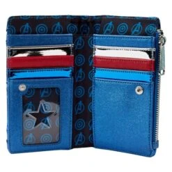 MARVEL - Shine Captain America Cosplay - Portefeuille LoungeFly -Homme & Co Soldes Boutique FIGMVWA0197 3