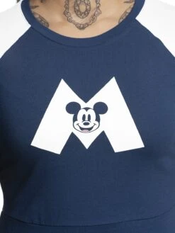 DISNEY - Mickey Mouse M College Dress Navy/White (S) 5 DISNEY - Mickey Mouse M College Dress Navy/White (S) -Homme & Co Soldes Boutique FIGN36477 3