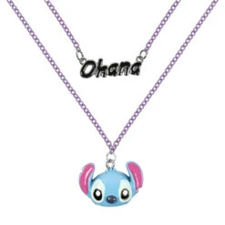 STITCH - Ohana - Collier + Pendentif 16mm
