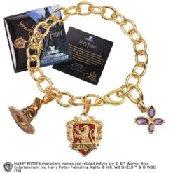 Noble Collection HARRY POTTER - Bracelet Charms - Lumos Gryffondor -Homme & Co Soldes Boutique FIGNN7708 3