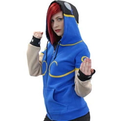 STREET FIGHTER - Chun-Li Hoodies (S) 7 STREET FIGHTER - Chun-Li Hoodies (S) -Homme & Co Soldes Boutique FIGNS0301 3