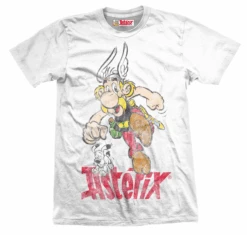 ASTERIX & OBELIX - T-Shirt - Running Boy VINTAGE - White (S)