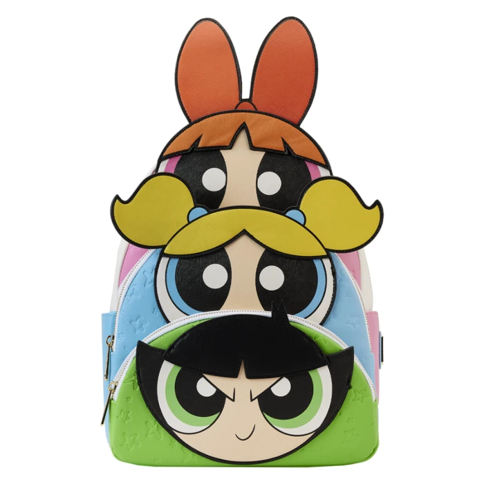 CN - Les Supers Nanas - Mini Sac à Dos Triple Poche Loungefly 1 CN - Les Supers Nanas - Mini Sac à Dos Triple Poche Loungefly