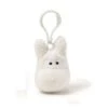 STUDIO GHIBLI - Porte-Clés Peluche Totoro Blanc - 6 Cm