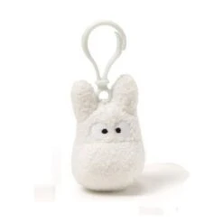 STUDIO GHIBLI - Porte-Clés Peluche Totoro Blanc - 6 Cm