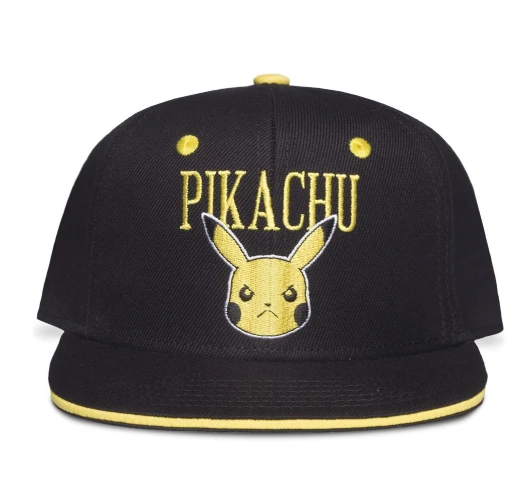 Difuzed POKEMON - Pikachu Faché - Casquette Snapback 1 Difuzed POKEMON - Pikachu Faché - Casquette Snapback