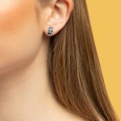 NBX - 3 Paires De Clous D'Oreilles - Laiton Plaqué -Homme & Co Soldes Boutique FIGSF00470SL 3