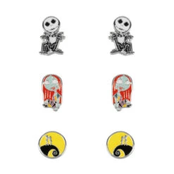 NBX - 3 Paires De Clous D'Oreilles - Laiton Plaqué -Homme & Co Soldes Boutique FIGSF00470SL 5