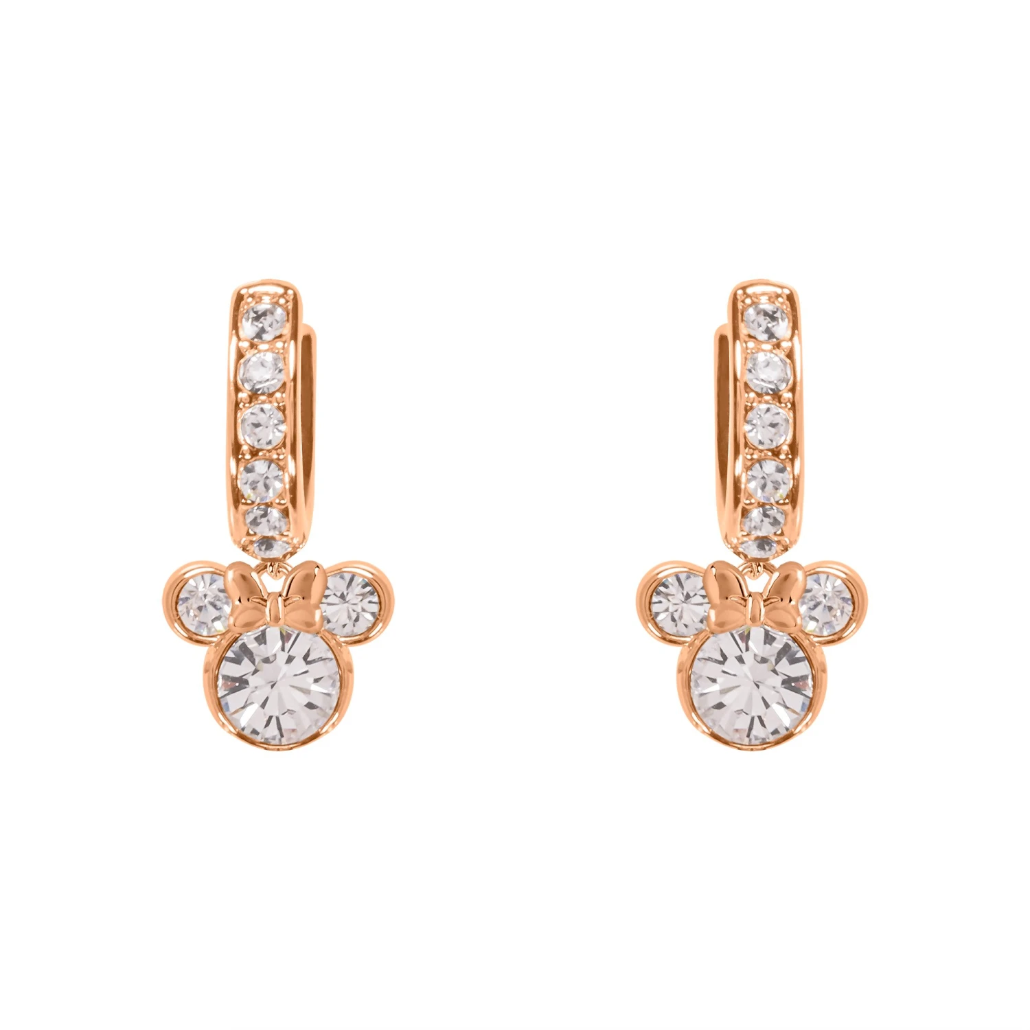 MINNIE -Set Maman & Fille- Collier + Boucles En Laiton Plaqué Argent 4 MINNIE -Set Maman & Fille- Collier + Boucles En Laiton Plaqué Argent – Image 4