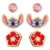 STITCH - Set De 3 Paires De Clous D'Oreilles
