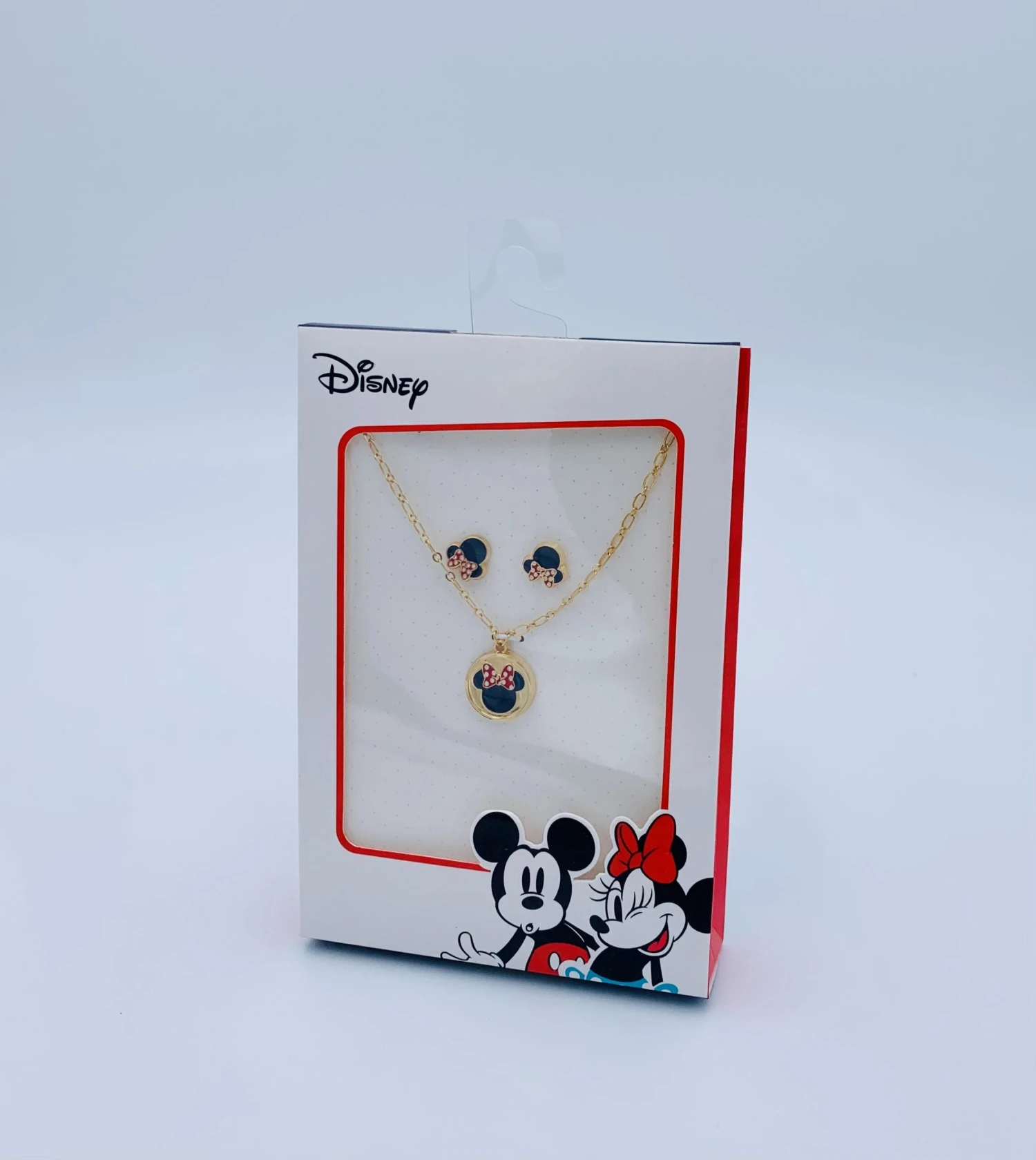 MINNIE - Set Collier + 1 Paire De Boucles D'oreilles - 3 Pc. 2 MINNIE - Set Collier + 1 Paire De Boucles D'oreilles - 3 Pc. – Image 2