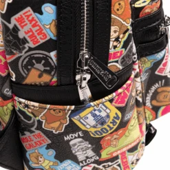 STAR WARS - Sticker AOP - Mini Sac à Dos LoungeFly -Homme & Co Soldes Boutique FIGSTBK0061 3