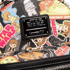 STAR WARS - Sticker AOP - Mini Sac à Dos LoungeFly -Homme & Co Soldes Boutique FIGSTBK0061 4