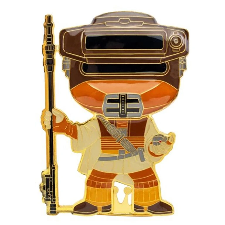 FUNKO STAR WARS - Pop Large Enamel Pin N° 15 - Boushh Leia 2 FUNKO STAR WARS - Pop Large Enamel Pin N° 15 - Boushh Leia – Image 2