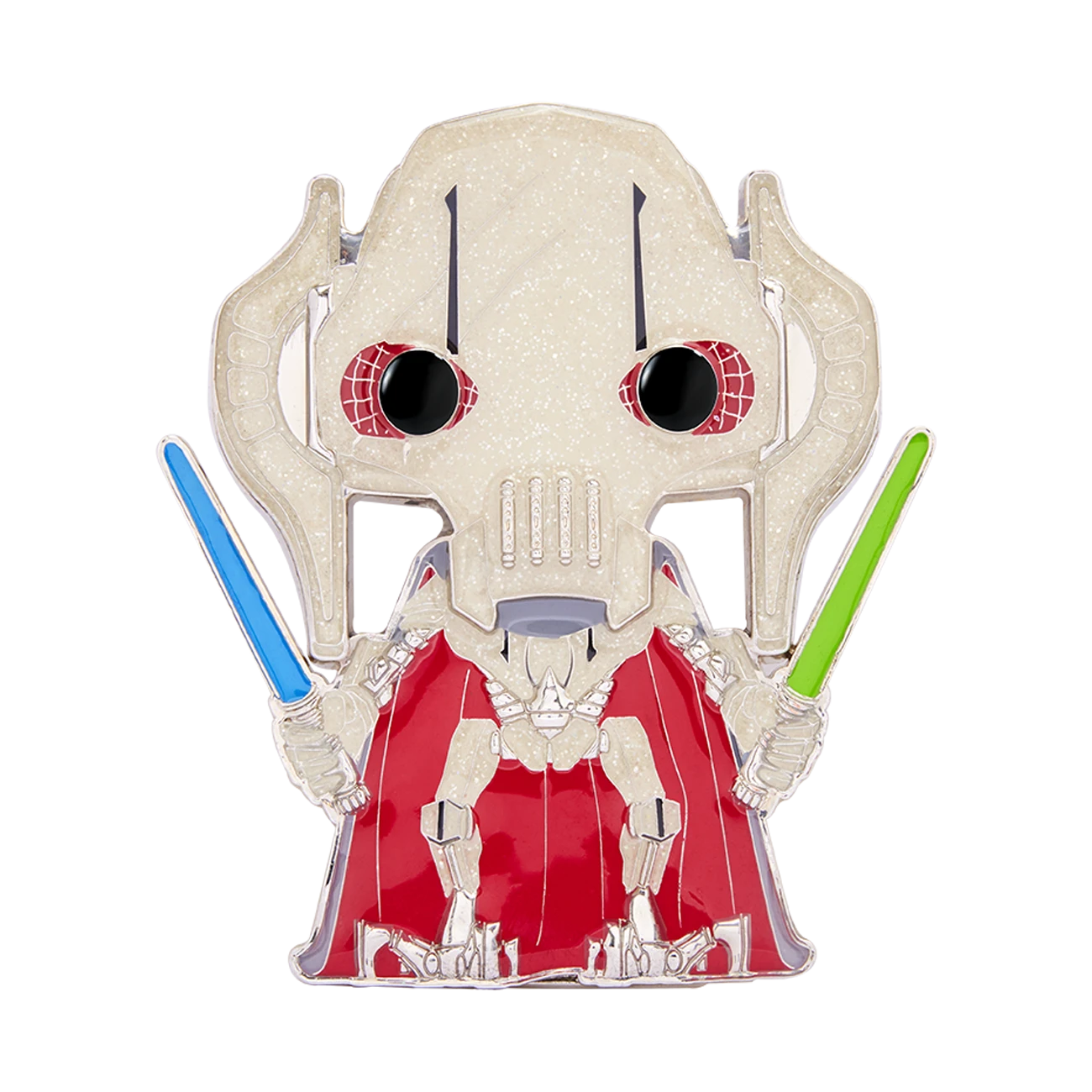 FUNKO STAR WARS - Pop Large Enamel Pin N° 27 - General Grievous - Chase 2 FUNKO STAR WARS - Pop Large Enamel Pin N° 27 - General Grievous - Chase – Image 2