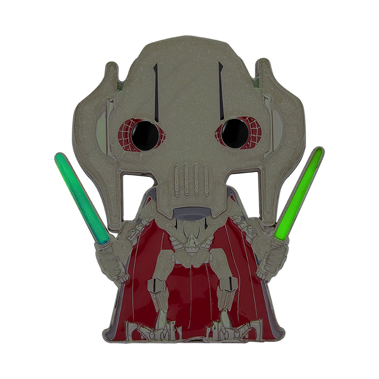 FUNKO STAR WARS - Pop Large Enamel Pin N° 27 - General Grievous - Chase 5 FUNKO STAR WARS - Pop Large Enamel Pin N° 27 - General Grievous - Chase – Image 5