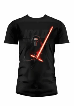 STAR WARS 7 - T-Shirt Kylo Lightsaber - Black (S)