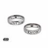 STAR WARS - Stainless Steel I KNOW I LOVE YOU - Couple Ring Set
