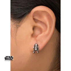 STAR WARS - Stainless Steel R2D2 3D Cast Stud Earrings -Homme & Co Soldes Boutique FIGSWR23DER01 5
