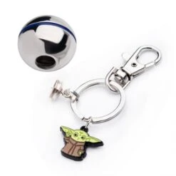 THE MANDALORIAN - Grogu Razor Crest Shifter - Porte-clés En Métal -Homme & Co Soldes Boutique FIGSWSHFTKNBKC01 3