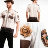 T-Shirt COSPLAY Theme WALKING DEAD - Sheriff (S)