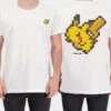 Difuzed POKEMON - Pixel Pikachu - T-Shirt Homme (S)