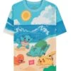 Difuzed POKEMON - Jour à La Plage - T-shirt Homme (XS)