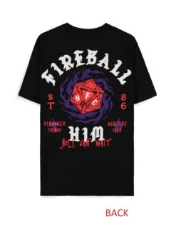 Difuzed STRANGER THINGS - Fireball Him! - T-shirt Homme (S)