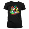RUBIK'S - T-Shirt Melting Ribik's - GIRL (XL)