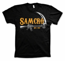 SONS OF ANARCHY - T-Shirt Samcro Est. 1967 - Black (S)