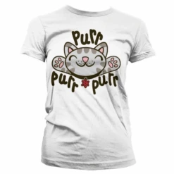 THE BIG BANG - T-Shirt GIRL Soft Kitty Purr-Purr-Purr - White (L)