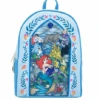 LA PETITE SIRENE - Stain Glass - Mini Sac à Dos Loungefly 'Exclusive'