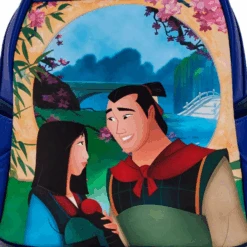 DISNEY - Mulan - Sac à Dos LoungeFly '23x27x10cm' -Homme & Co Soldes Boutique FIGWDBK2205 6